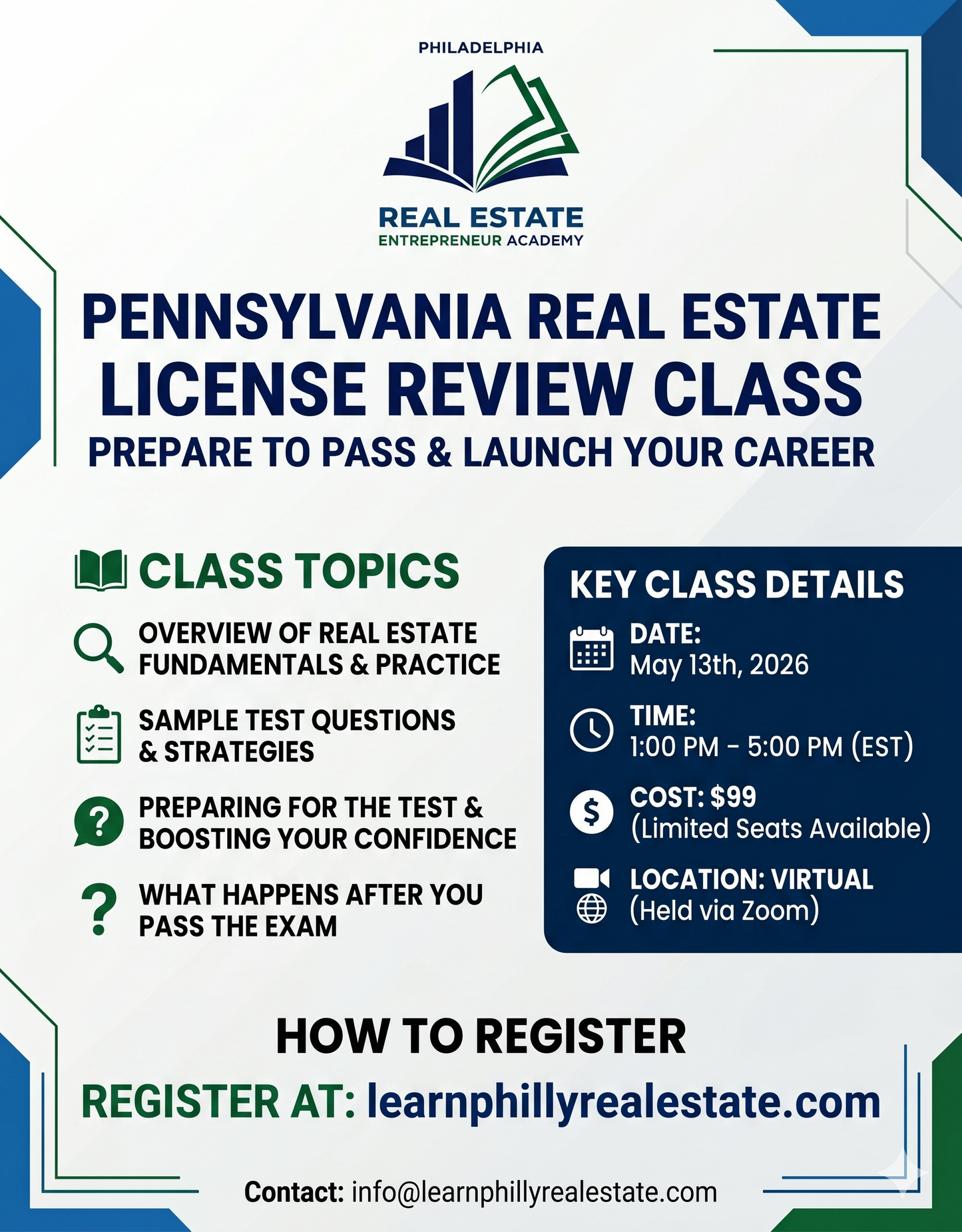 PA Real Estate Review Class