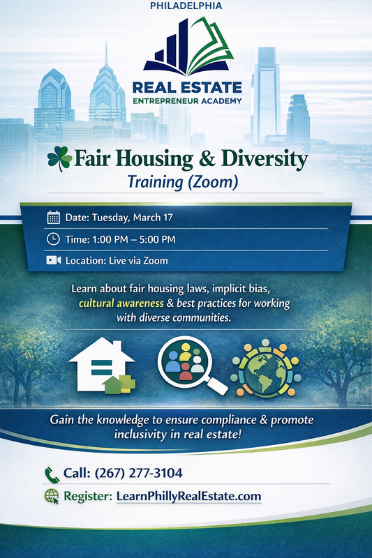 🍀 Fair Housing & Diversity Training (Zoom)