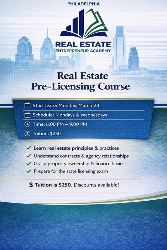 Real Estate Pre-Licensing Course